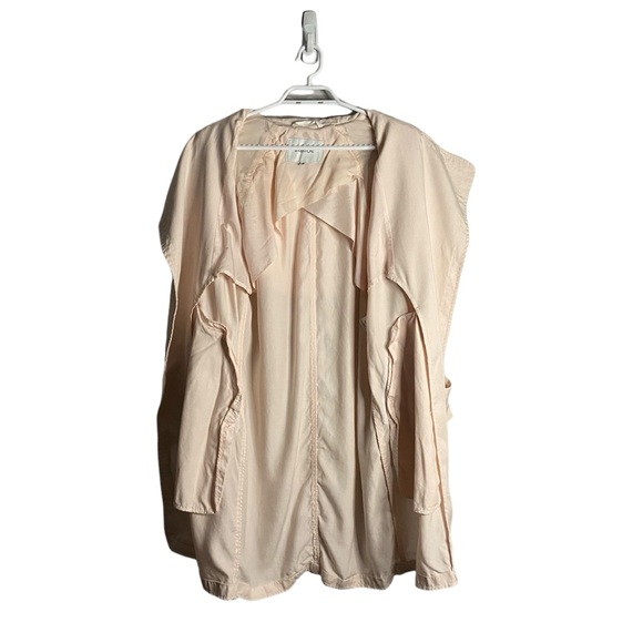 Aritzia Babaton Women's Lawson Light Pink Trench Coat - Picture 9 of 10